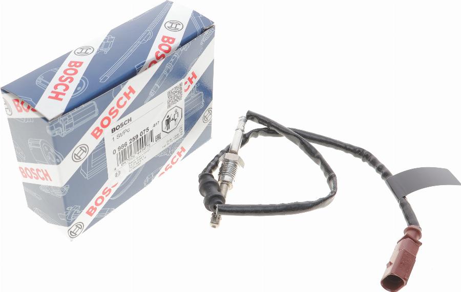 BOSCH 0 986 259 075 - Capteur, température des gaz cwaw.fr