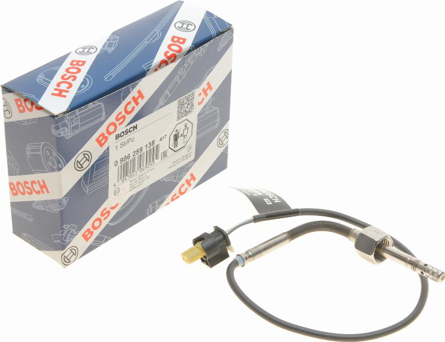 BOSCH 0 986 259 138 - Capteur, température des gaz cwaw.fr