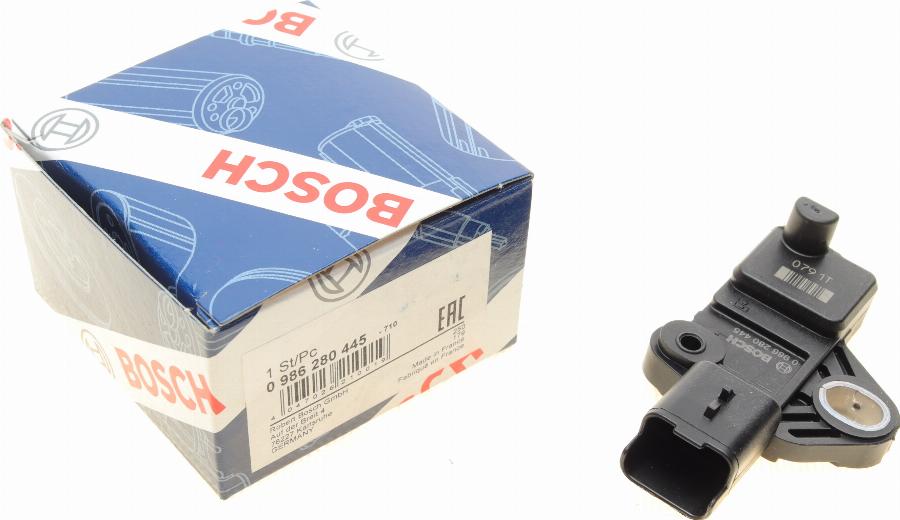 BOSCH 0 986 280 445 - Capteur d'angle, vilebrequin cwaw.fr