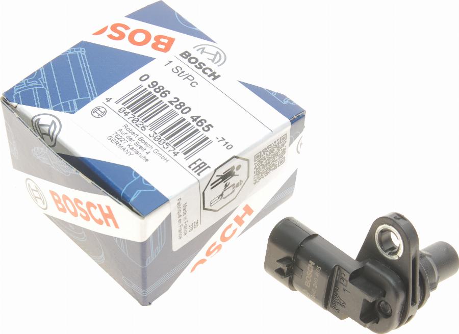 BOSCH 0 986 280 465 - Capteur, position d'arbre à cames cwaw.fr