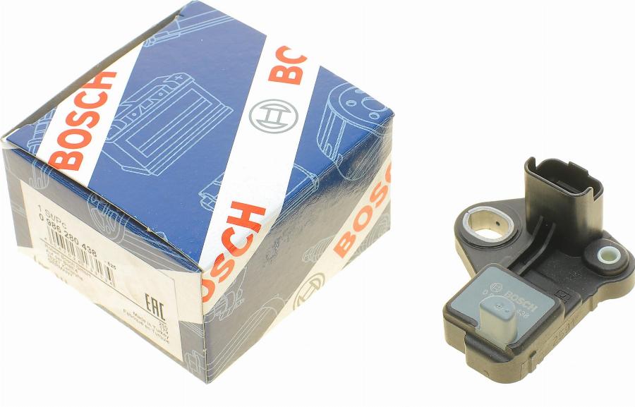 BOSCH 0 986 280 438 - Capteur d'angle, vilebrequin cwaw.fr