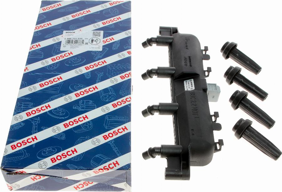 BOSCH 0 986 221 035 - Bobine d'allumage cwaw.fr