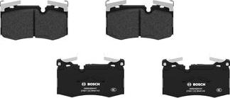 BOSCH 0 986 AB9 443 - Kit de plaquettes de frein, frein à disque cwaw.fr