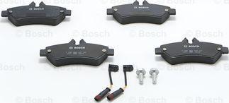 BOSCH 0 986 AB9 447 - Kit de plaquettes de frein, frein à disque cwaw.fr