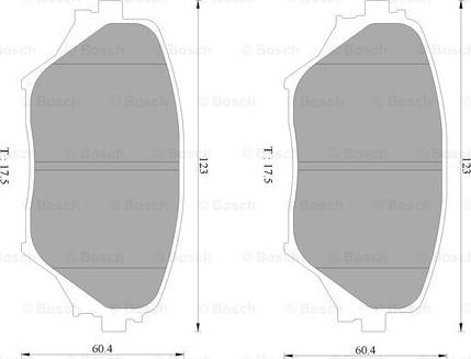 BOSCH 0 986 AB9 089 - Kit de plaquettes de frein, frein à disque cwaw.fr