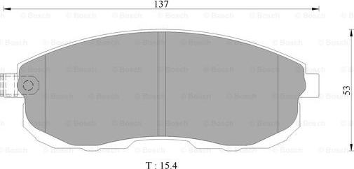 BOSCH 0 986 AB9 169 - Kit de plaquettes de frein, frein à disque cwaw.fr