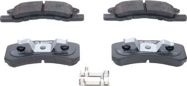 BOSCH 0 986 AB1 467 - Kit de plaquettes de frein, frein à disque cwaw.fr