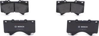 BOSCH 0 986 AB1 631 - Kit de plaquettes de frein, frein à disque cwaw.fr