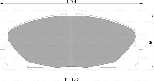 BOSCH 0 986 AB2 394 - Kit de plaquettes de frein, frein à disque cwaw.fr