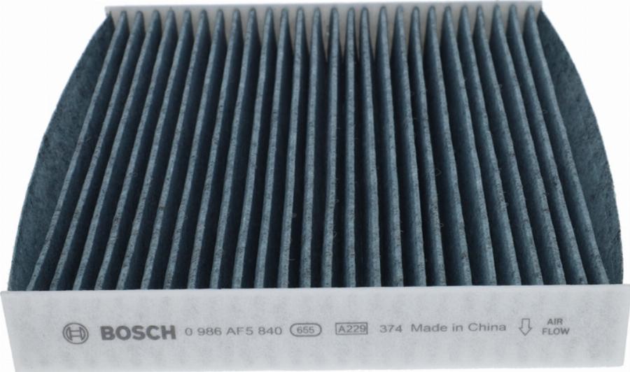 BOSCH 0 986 AF5 840 - Filtre, air de l'habitacle cwaw.fr