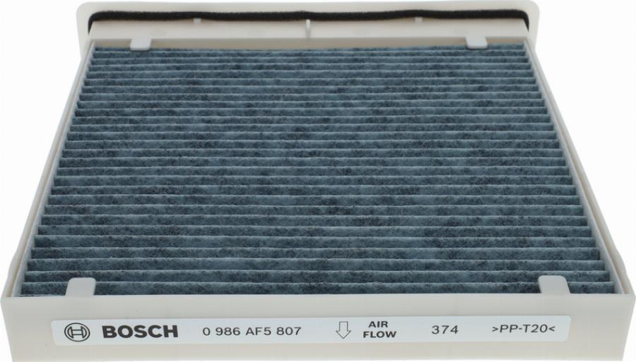 BOSCH 0 986 AF5 807 - Filtre, air de l'habitacle cwaw.fr