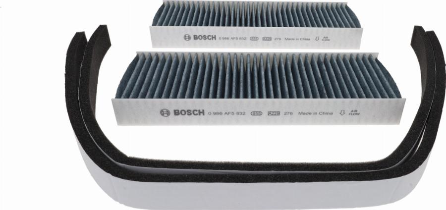 BOSCH 0 986 AF5 832 - Filtre, air de l'habitacle cwaw.fr