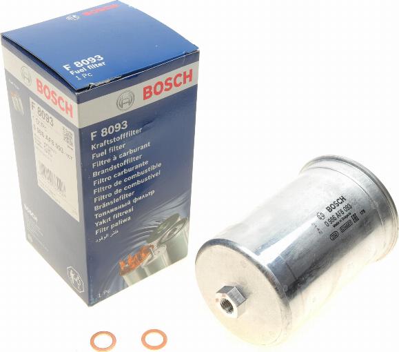 BOSCH 0 986 AF8 093 - Filtre à carburant cwaw.fr