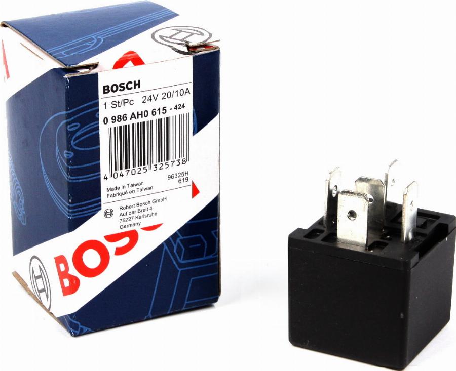 BOSCH 0 986 AH0 615 - Relais, ABS cwaw.fr