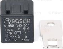 BOSCH 0 986 AH0 622 - Relais, courant de travail cwaw.fr