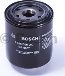 BOSCH 0 986 B00 062 - Filtre à huile cwaw.fr