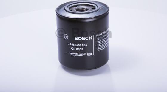 BOSCH 0 986 B00 005 - Filtre à huile cwaw.fr