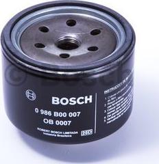 BOSCH 0 986 B00 007 - Filtre à huile cwaw.fr