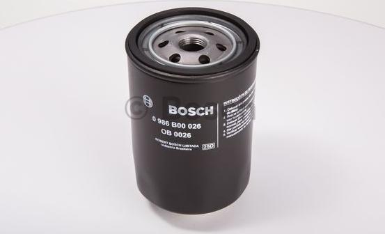 BOSCH 0 986 B00 026 - Filtre à huile cwaw.fr