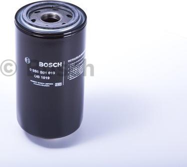 BOSCH 0 986 B01 019 - Filtre à huile cwaw.fr