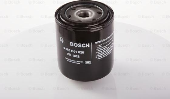 BOSCH 0 986 B01 026 - Filtre à huile cwaw.fr