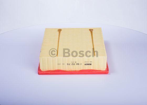 BOSCH 0 986 B02 316 - Filtre à air cwaw.fr