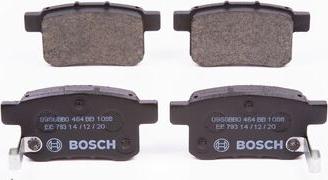 BOSCH 0 986 BB0 464 - Kit de plaquettes de frein, frein à disque cwaw.fr