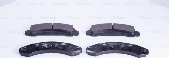 BOSCH 0 986 BB0 086 - Kit de plaquettes de frein, frein à disque cwaw.fr