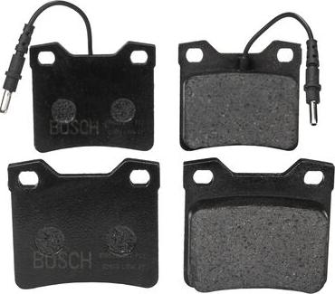 BOSCH 0 986 BB0 197 - Kit de plaquettes de frein, frein à disque cwaw.fr