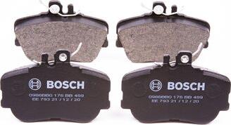 BOSCH 0 986 BB0 176 - Kit de plaquettes de frein, frein à disque cwaw.fr