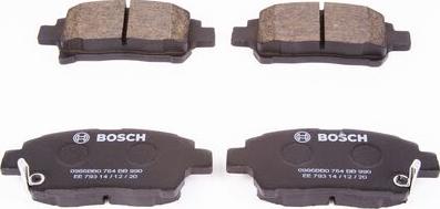 BOSCH 0 986 BB0 764 - Kit de plaquettes de frein, frein à disque cwaw.fr