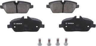 BOSCH 0 986 T11 193 - Kit de plaquettes de frein, frein à disque cwaw.fr