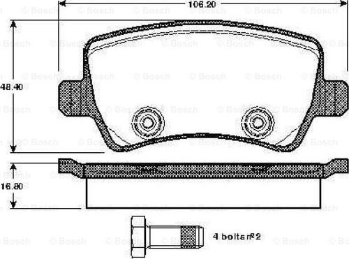 HELLA T1658 - Kit de plaquettes de frein, frein à disque cwaw.fr