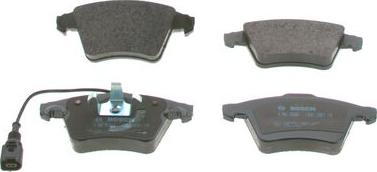 BOSCH 0 986 TB2 864 - Kit de plaquettes de frein, frein à disque cwaw.fr