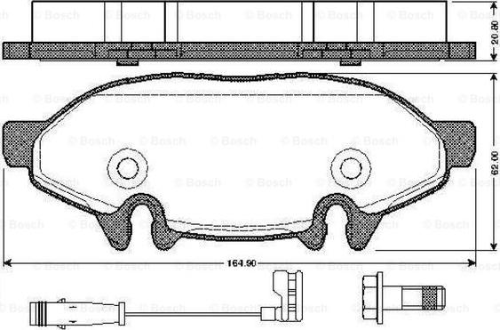 HELLA T1382 - Kit de plaquettes de frein, frein à disque cwaw.fr