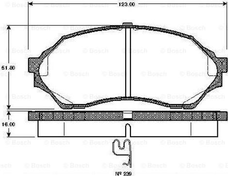 ATE 605802 - Kit de plaquettes de frein, frein à disque cwaw.fr