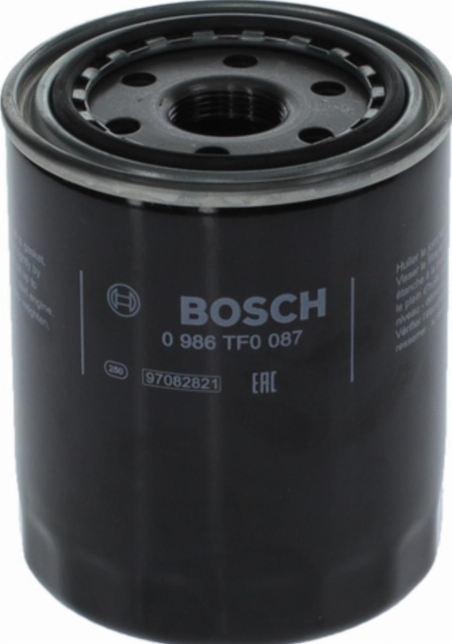 BOSCH 0 986 TF0 087 - Filtre à huile cwaw.fr