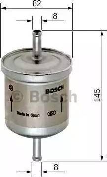 BOSCH 0 450 905 966 - Filtre à carburant cwaw.fr