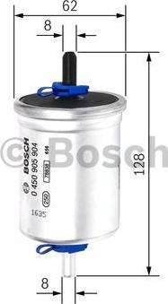 BOSCH 0 450 905 904 - Filtre à carburant cwaw.fr