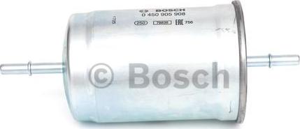 BOSCH 0 450 905 908 - Filtre à carburant cwaw.fr