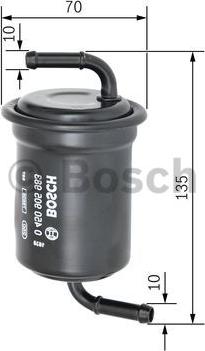 BOSCH 0 450 905 983 - Filtre à carburant cwaw.fr