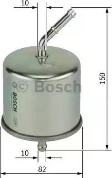 BOSCH 0 450 905 982 - Filtre à carburant cwaw.fr