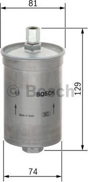 BOSCH 0 450 905 087 - Filtre à carburant cwaw.fr