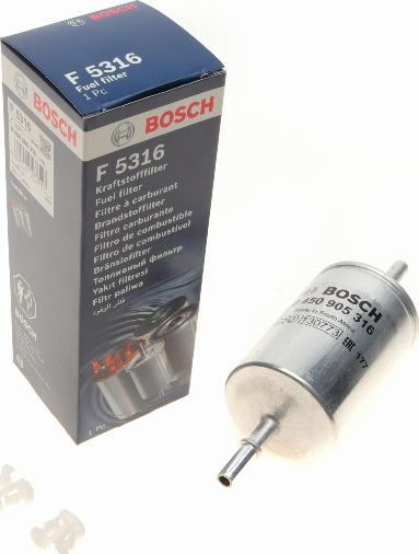 BOSCH 0 450 905 316 - Filtre à carburant cwaw.fr