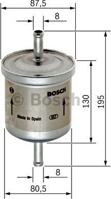 BOSCH 0 450 905 216 - Filtre à carburant cwaw.fr