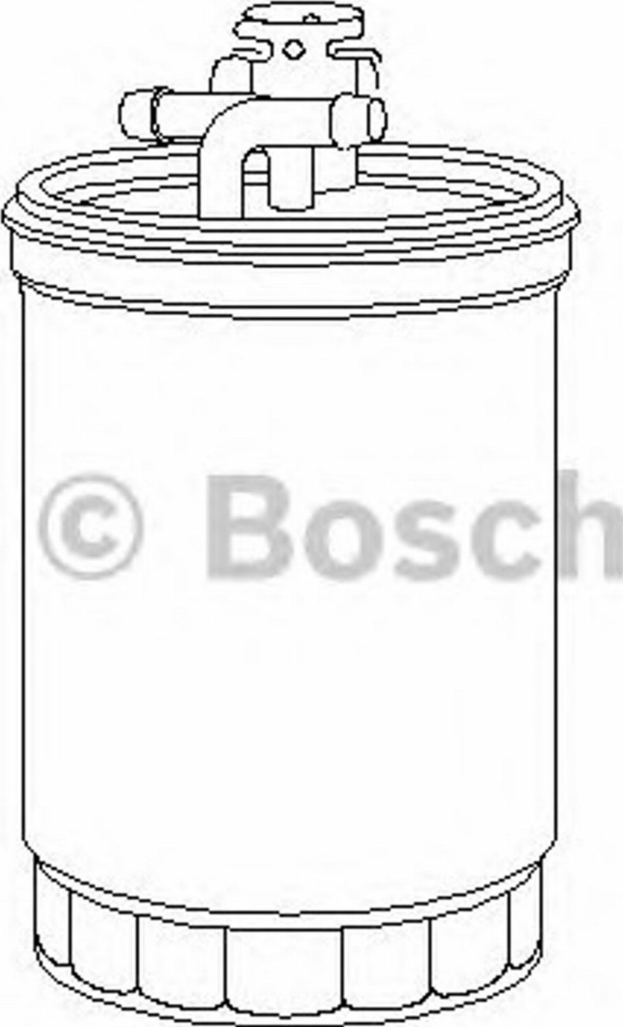 BOSCH 0450906416 - Filtre à carburant cwaw.fr