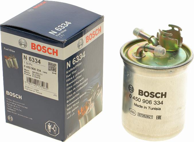 BOSCH 0 450 906 334 - Filtre à carburant cwaw.fr