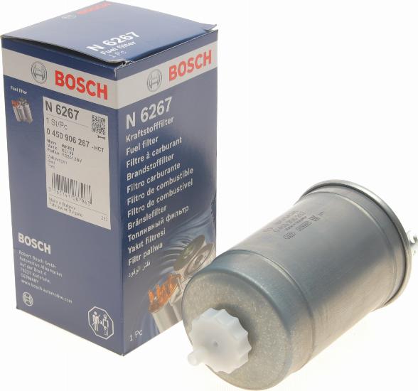 BOSCH 0 450 906 267 - Filtre à carburant cwaw.fr