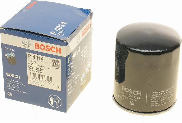 BOSCH 0 451 104 014 - Filtre à huile cwaw.fr