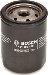 BOSCH 0 451 103 109 - Filtre à huile cwaw.fr